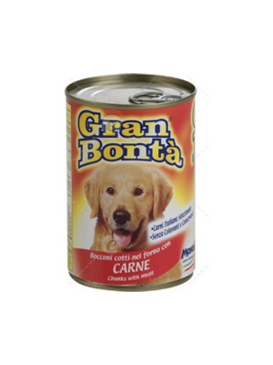 Vlažna hrana za pse Monge Gran Bonta govedina 1,23kg